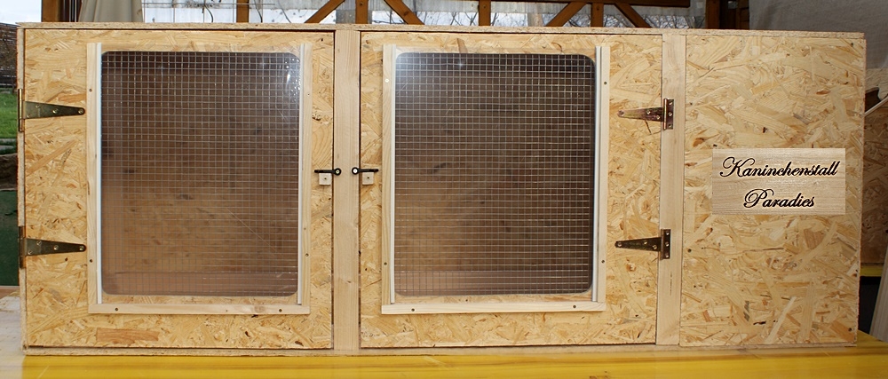 Stall mit Plexi
